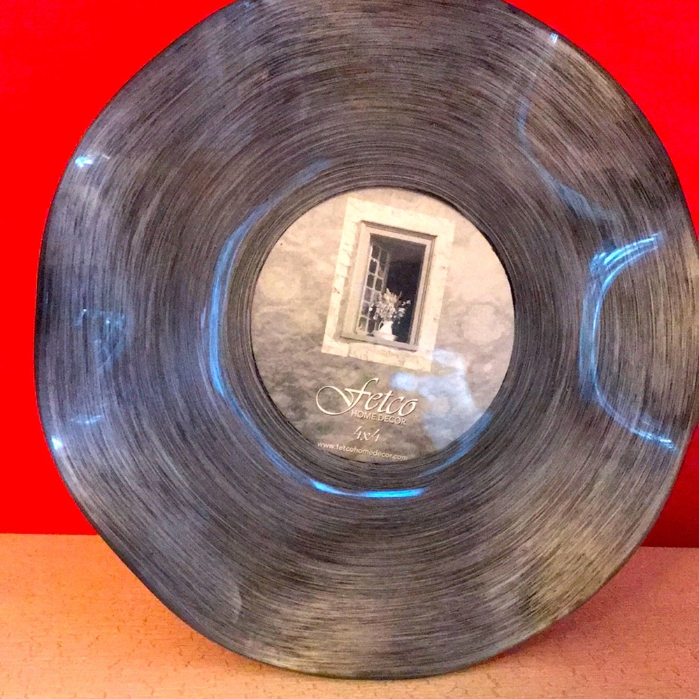 Plate photo frame